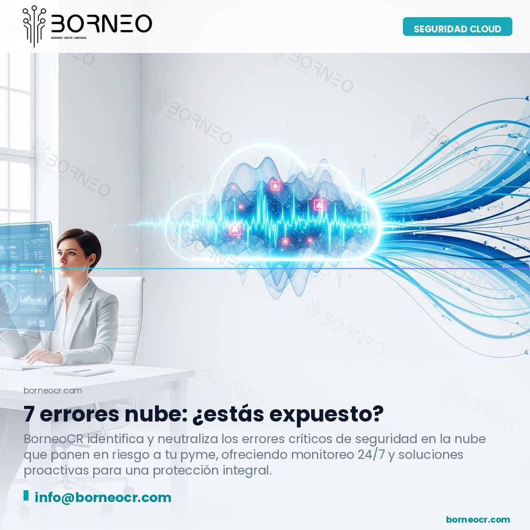 Los 7 errores mas comunes de seguridad en la nube que cometen las pymes