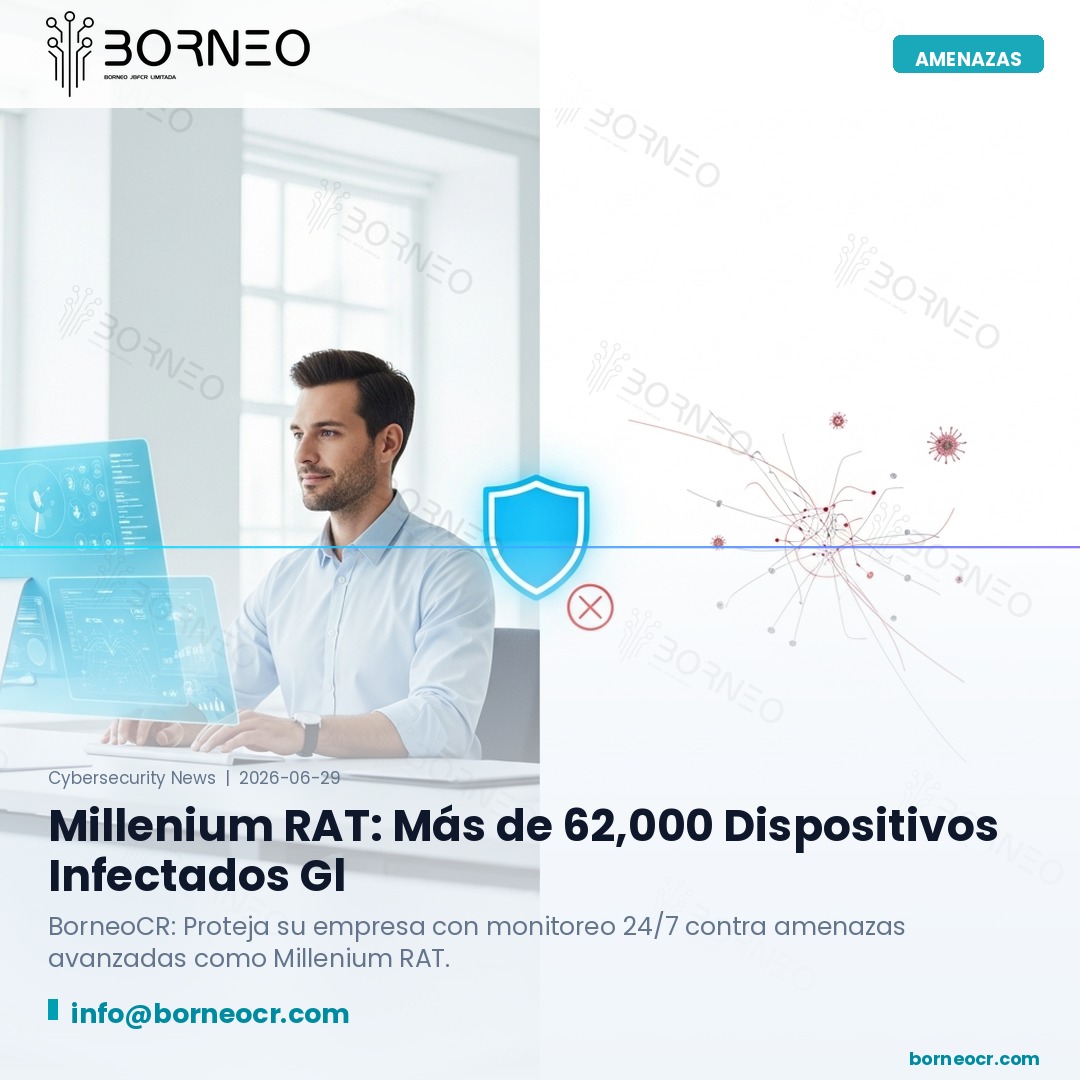 Millenium RAT: Más de 62,000 Dispositivos Infectados Globalmente